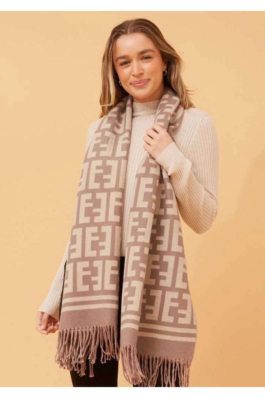 Sienna Scarf - Beige