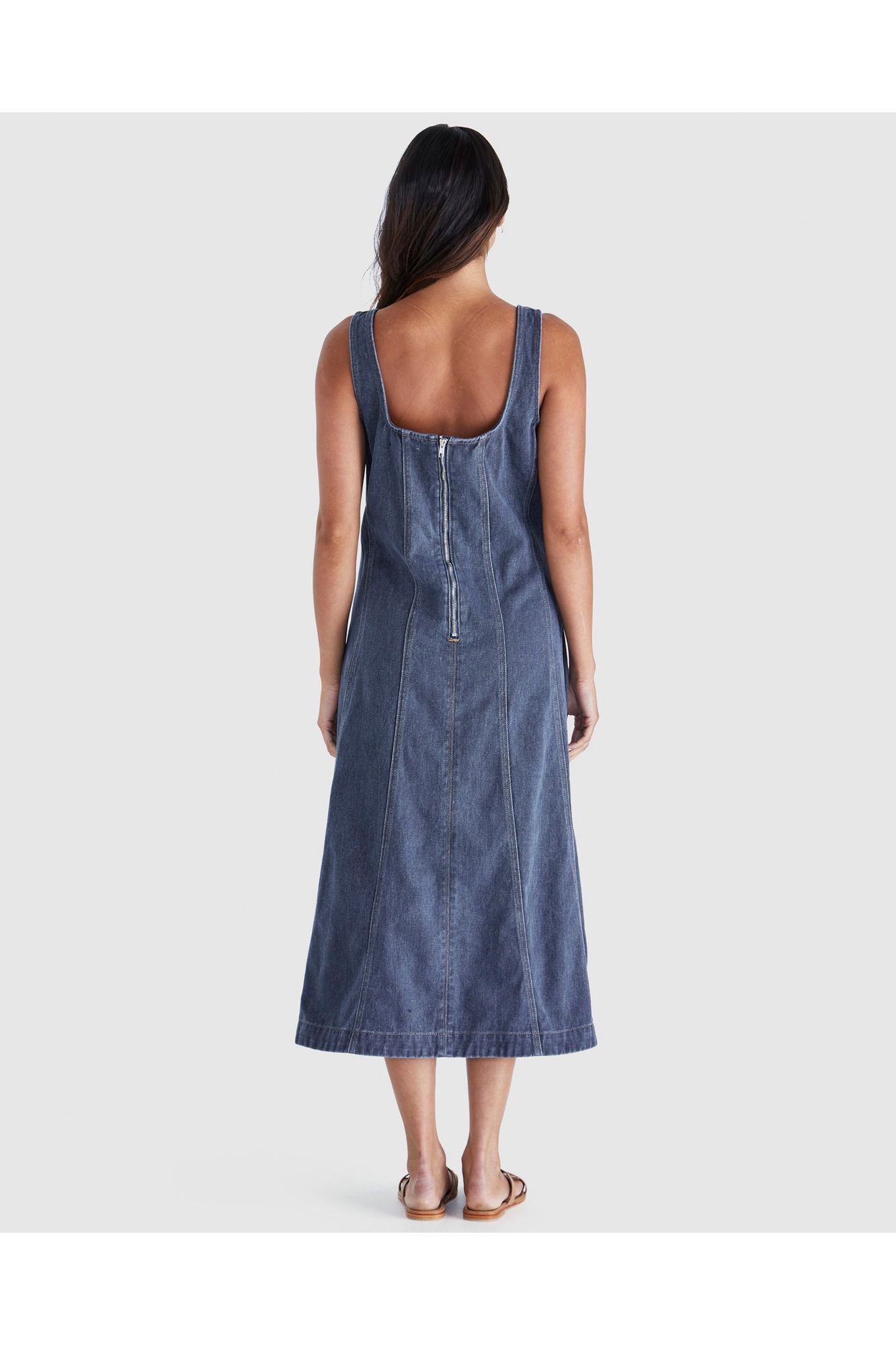 Ainsley Dress - Dark Denim