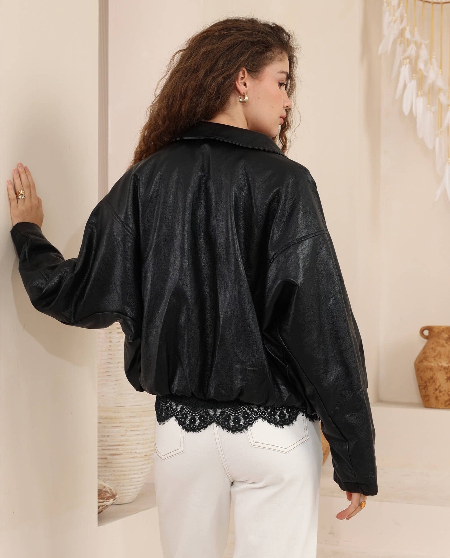 Blair Bomber Jacket - Black
