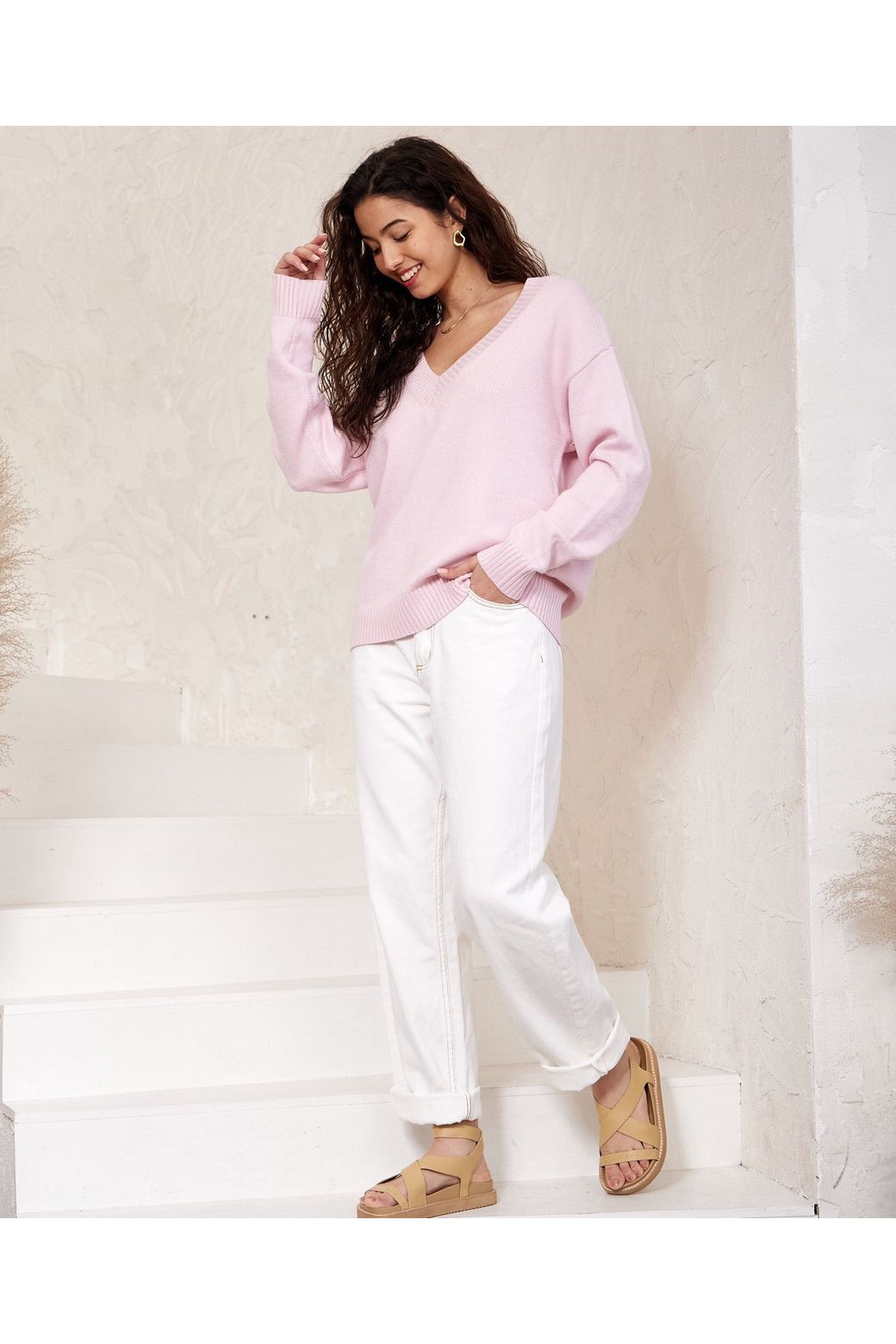 Ellery Knit Jumper - Pink