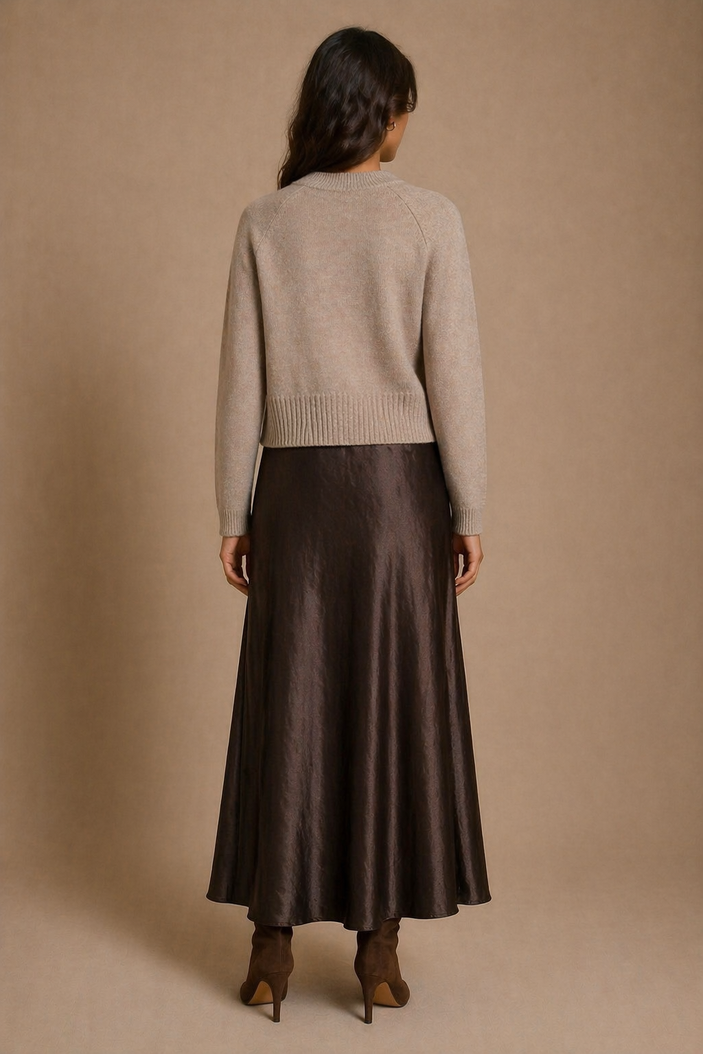 Ellie Crop Jumper - Natural
