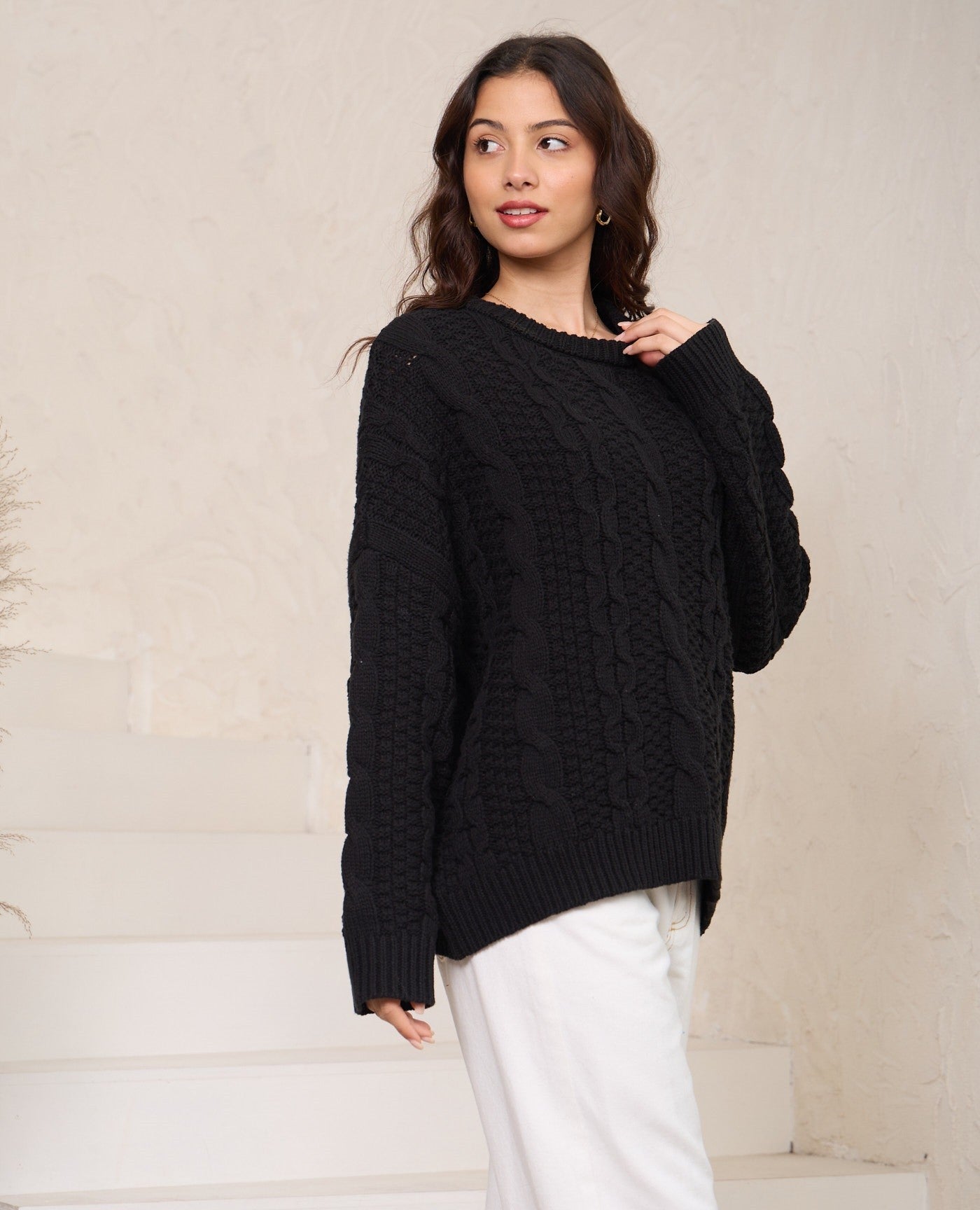 Emma Knit Jumper - Black