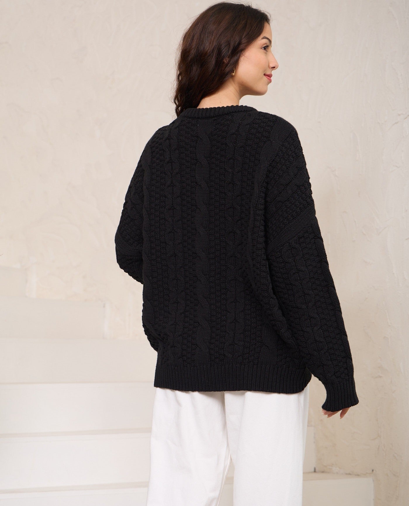 Emma Knit Jumper - Black