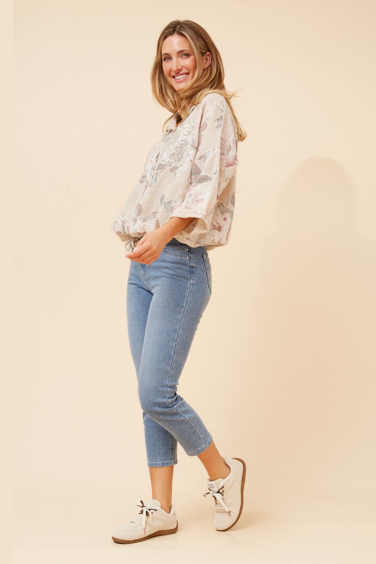 Francesca Linen Jacket