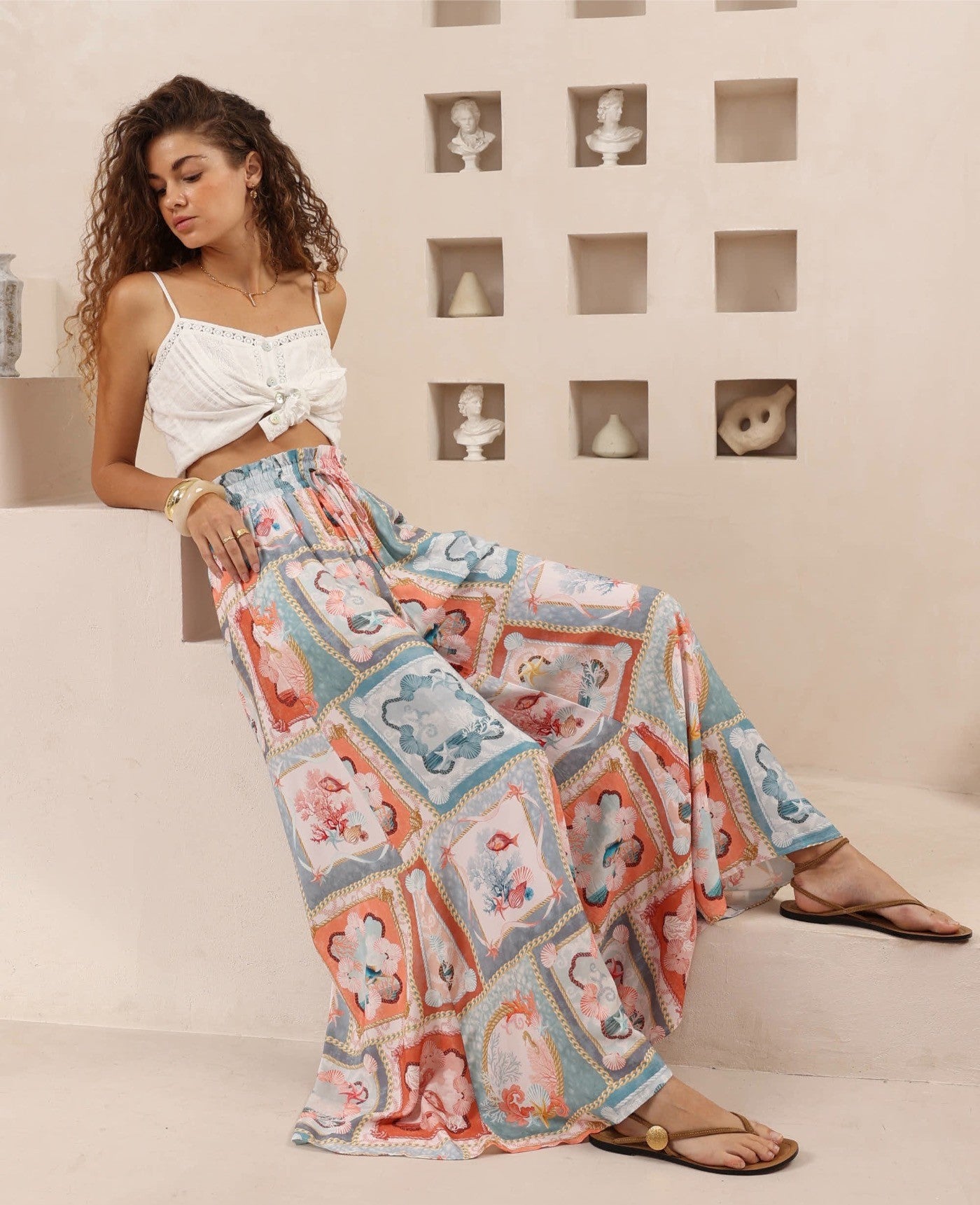 Gabrielle Culotte Pant - Under The Sea