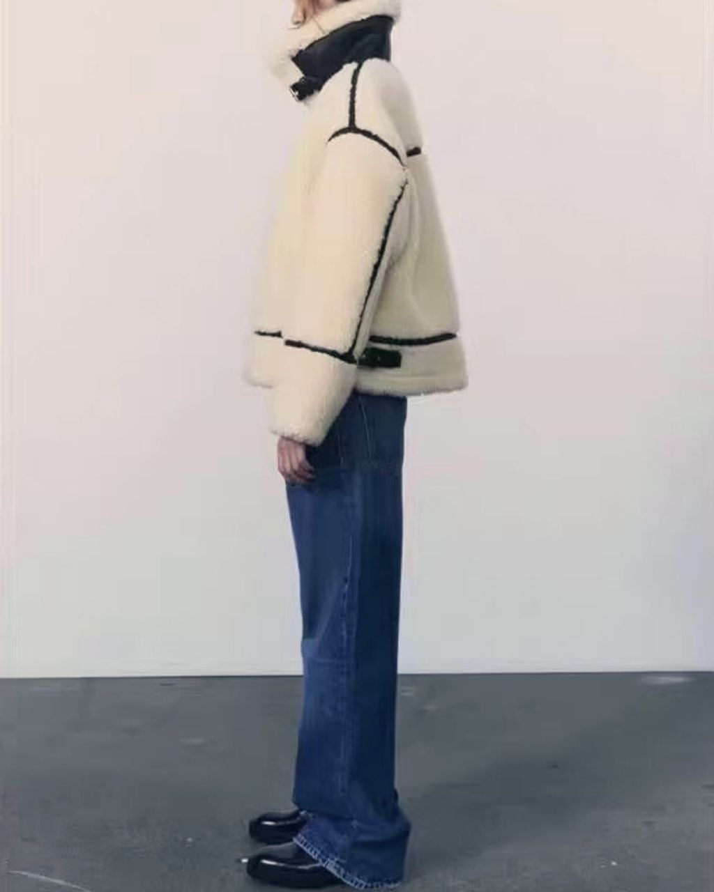 Grayson Teddy Jacket - Cream