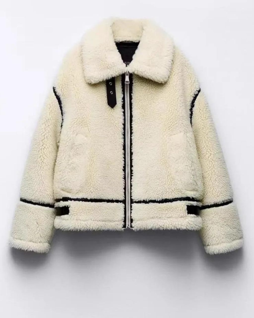 Grayson Teddy Jacket - Cream