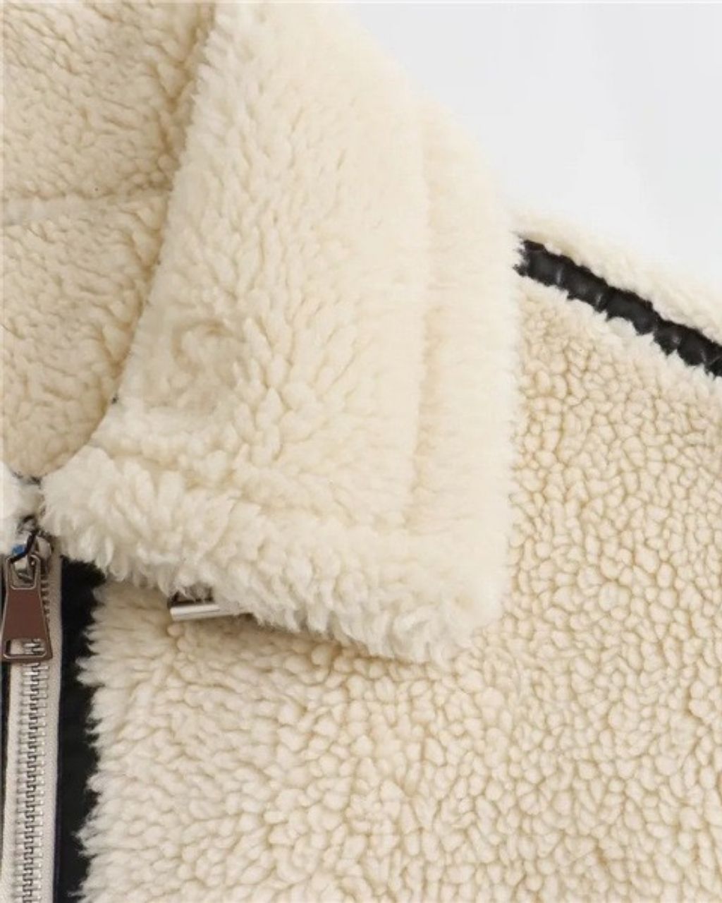 Grayson Teddy Jacket - Cream