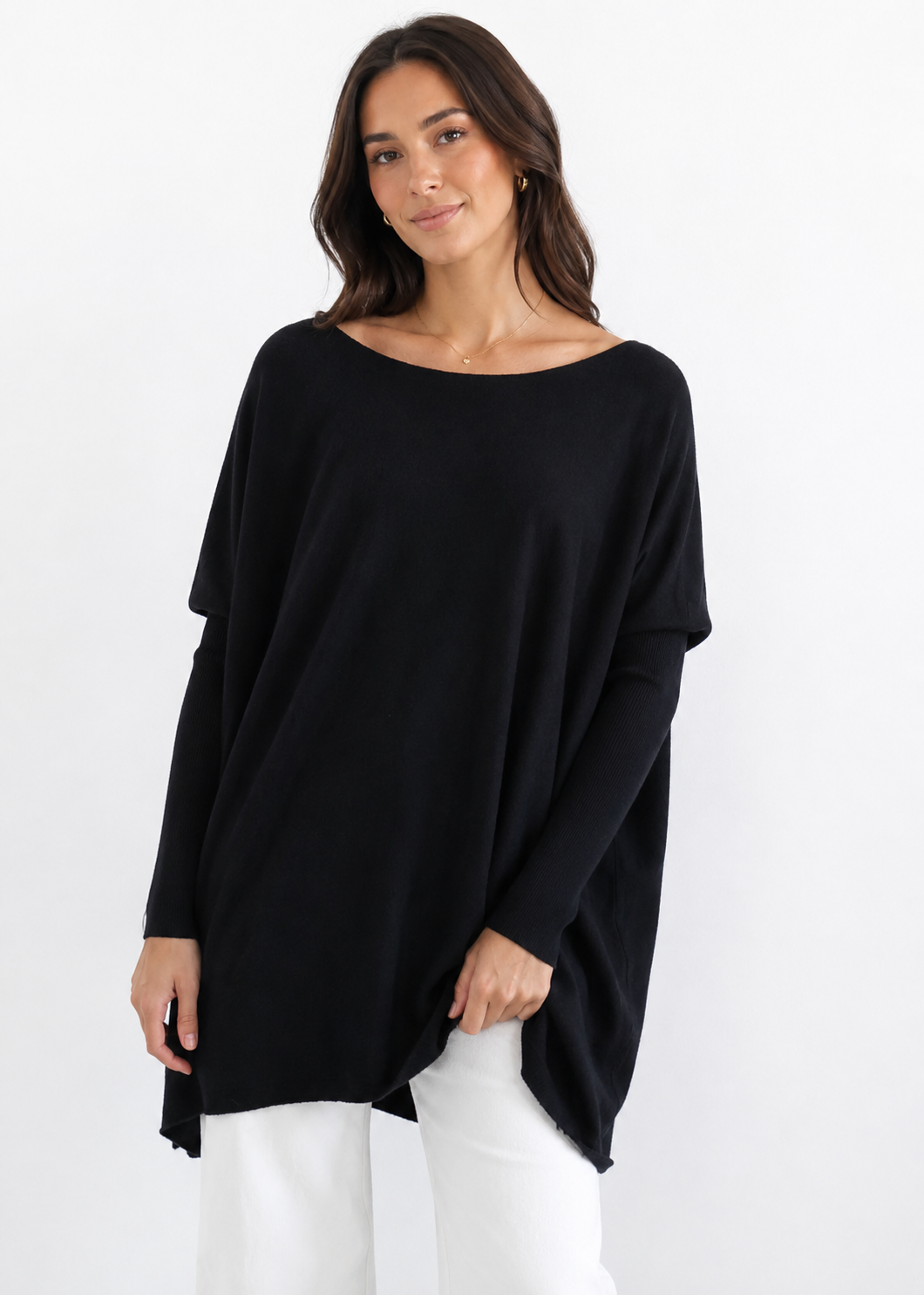 Isabella Knit Jumper - Black