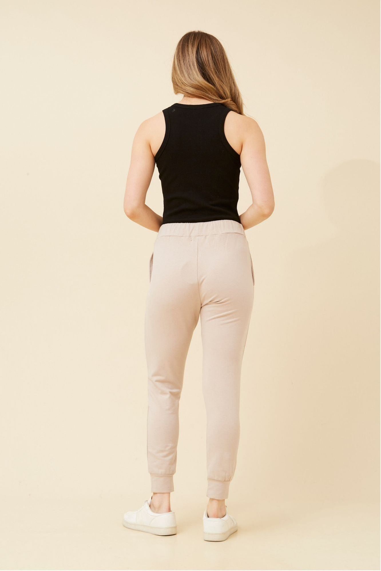 Kendall Track Pant - Stone