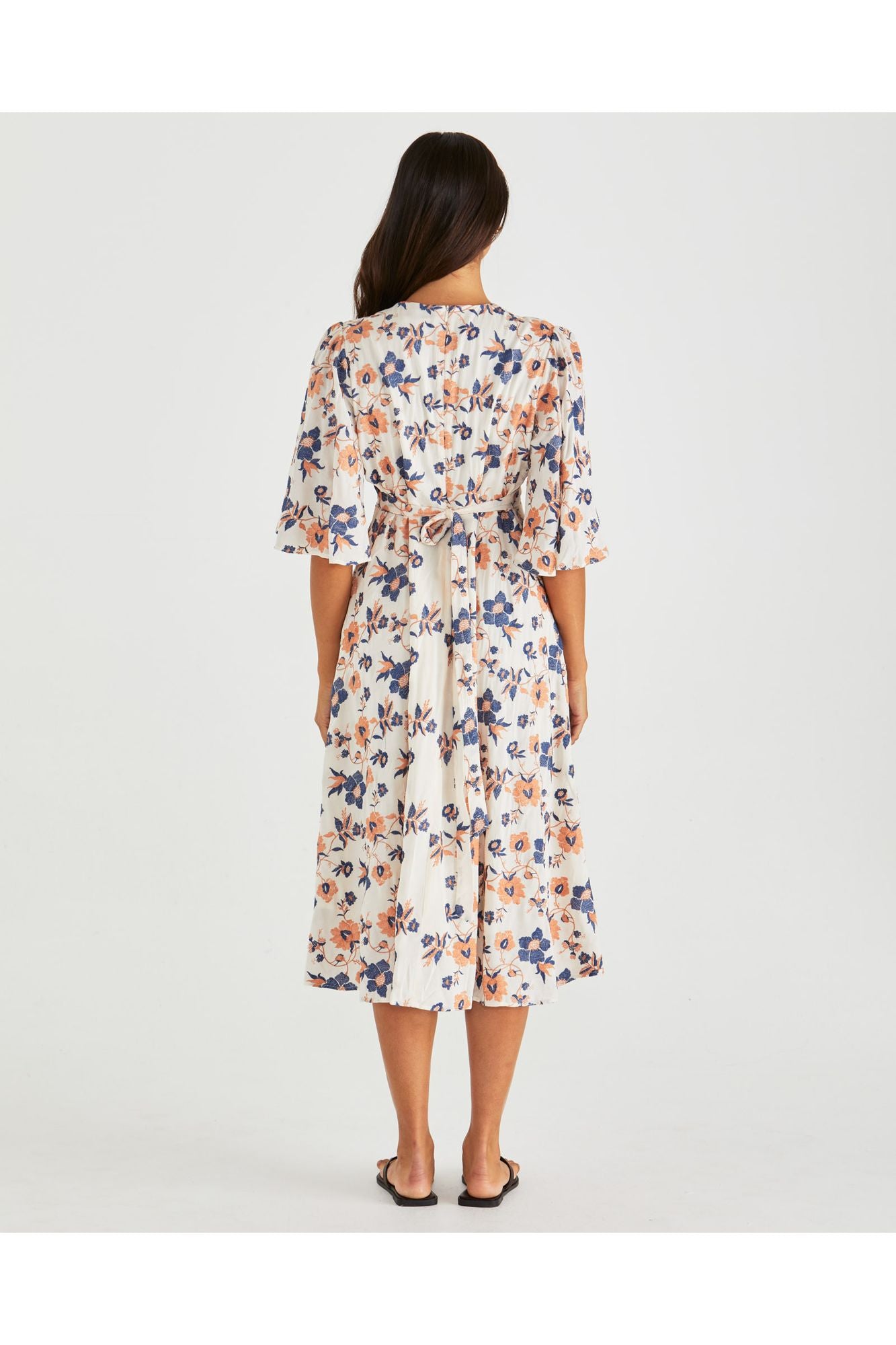 Luca Dress - Navy Floral