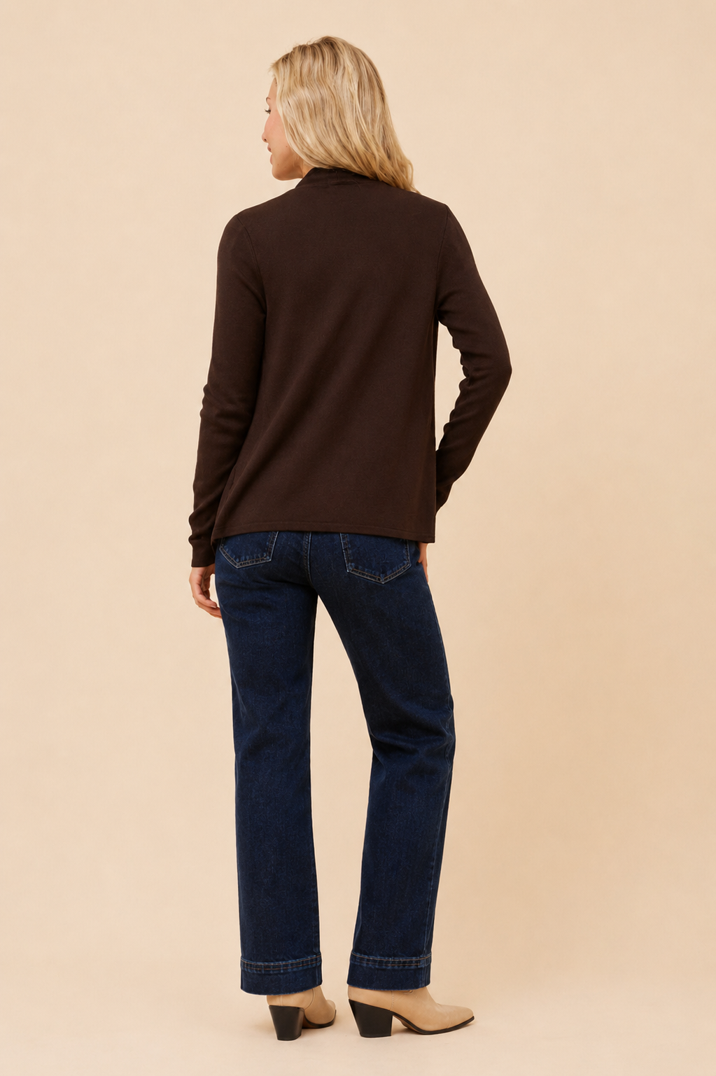 Nora Cardigan - Chocolate