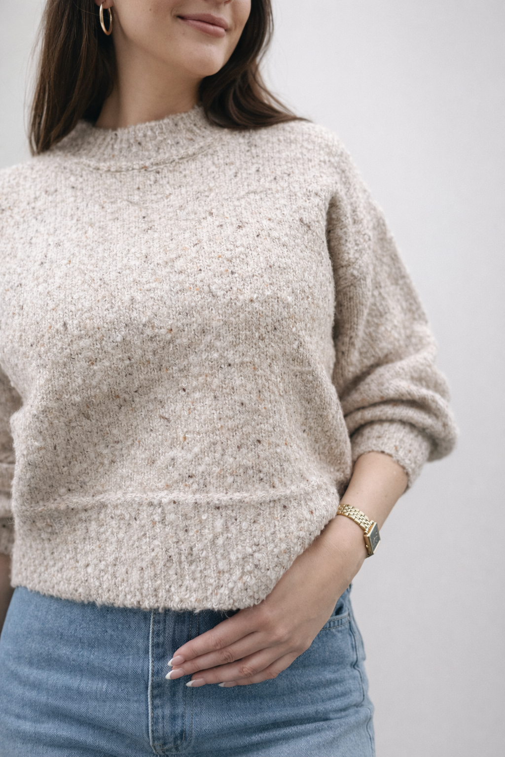 Penny Knit Jumper - Cream