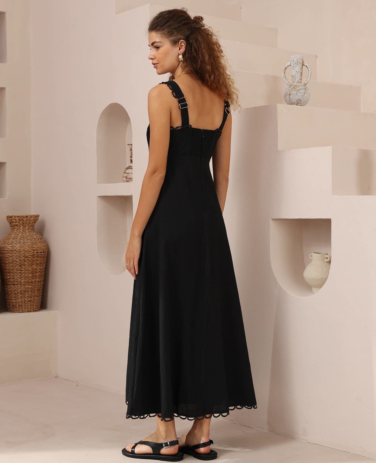 Sadie Maxi Dress - Black