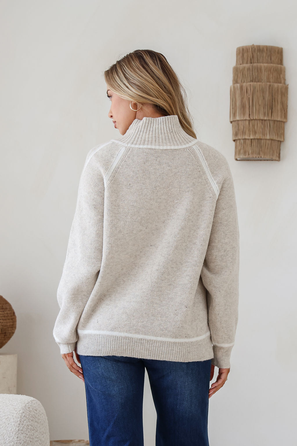 Valerie Knit Jumper - Latte
