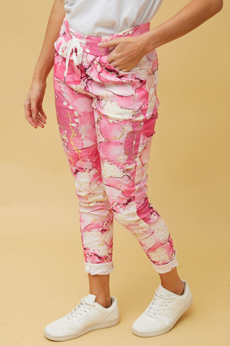 Zoe Jogger Pant - Pink