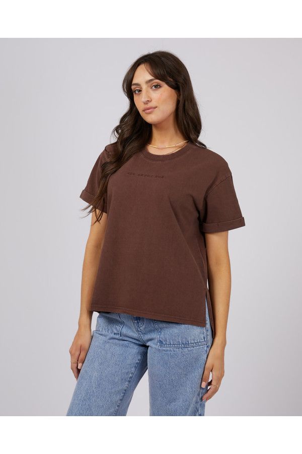 AAE.Washed Tee - Brown