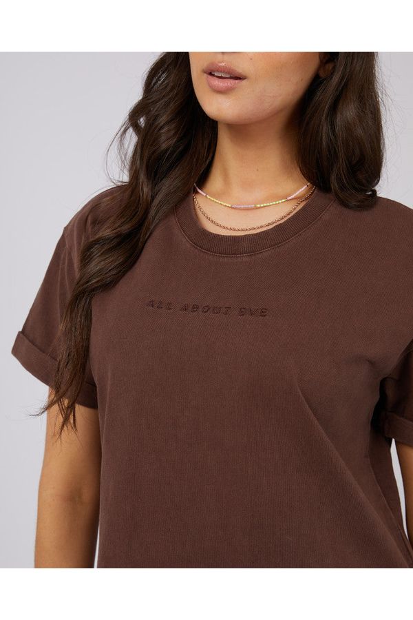 AAE.Washed Tee - Brown