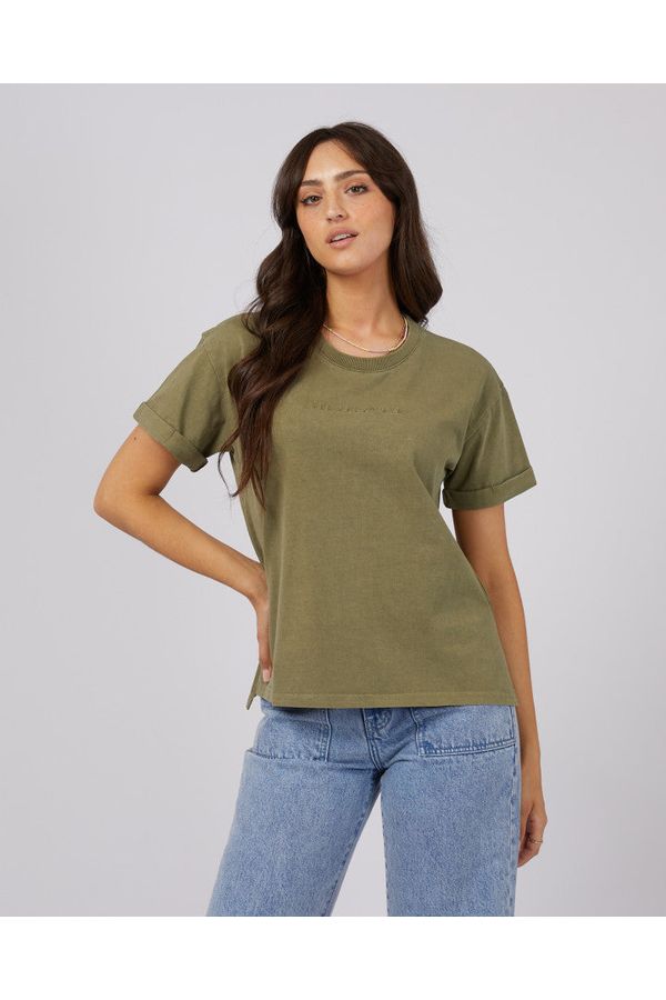 AAE.Washed Tee - Khaki
