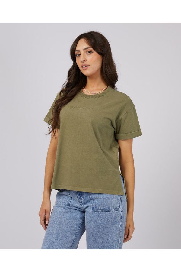 AAE.Washed Tee - Khaki