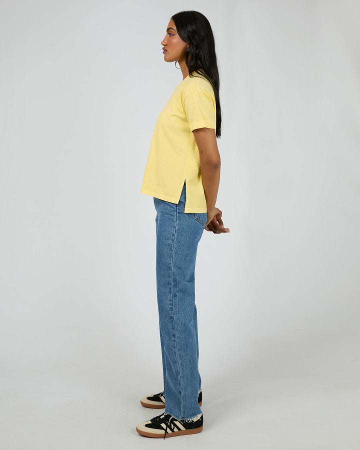AAE.Washed Tee - Lemon
