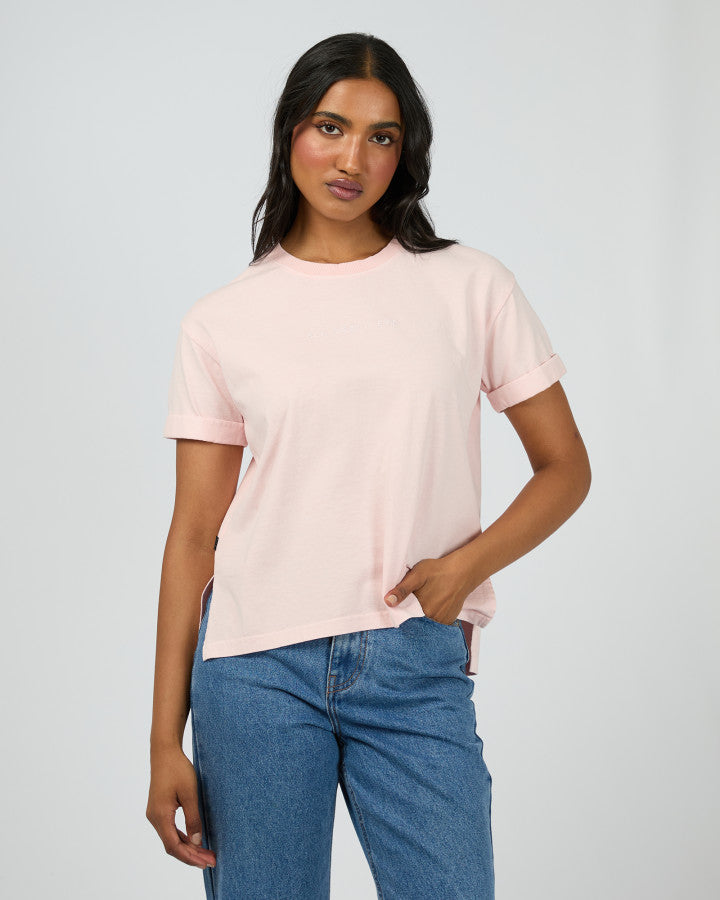 AAE.Washed Tee - Light Pink