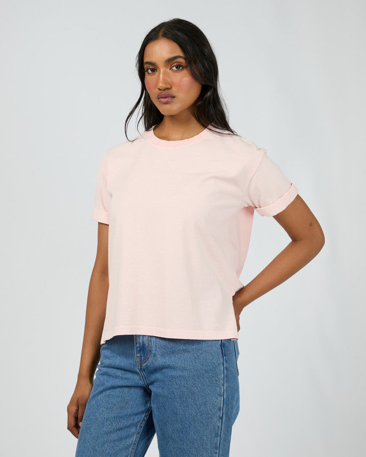 AAE.Washed Tee - Light Pink