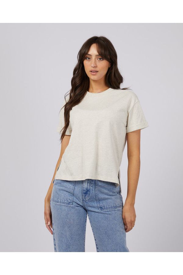 AAE.Washed Tee - Oatmeal