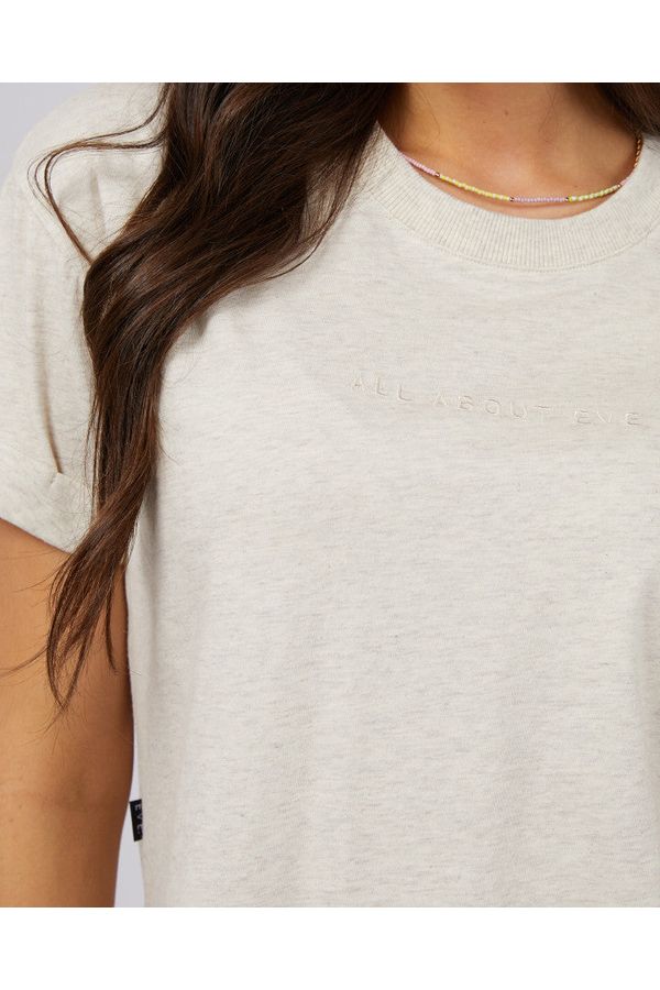 AAE.Washed Tee - Oatmeal