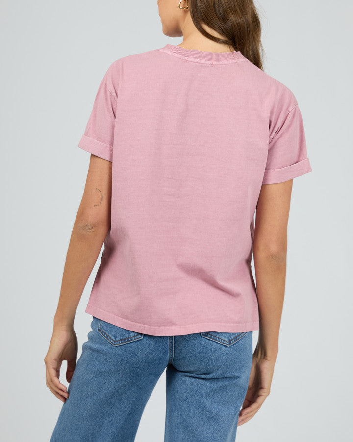 AAE.Washed Tee - Quartz Pink