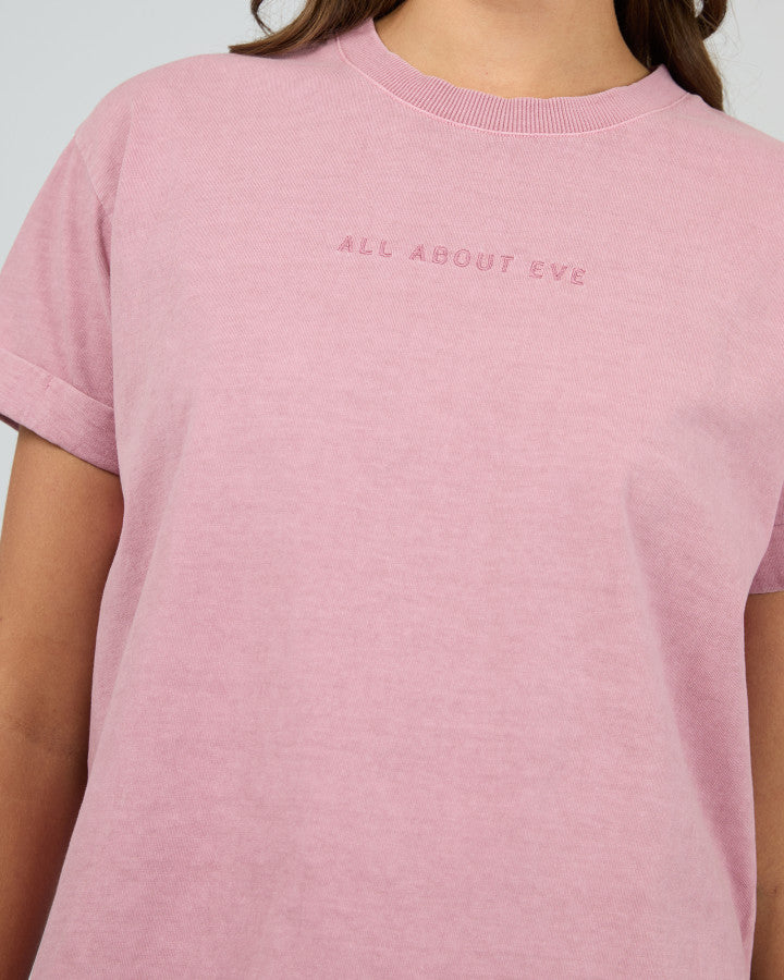 AAE.Washed Tee - Quartz Pink