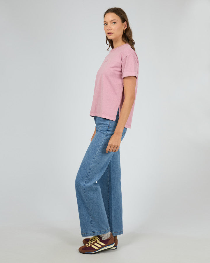 AAE.Washed Tee - Quartz Pink