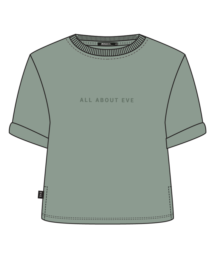AAE.Washed Tee - Sage