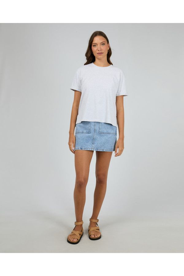 AAE.Washed Tee - Snow