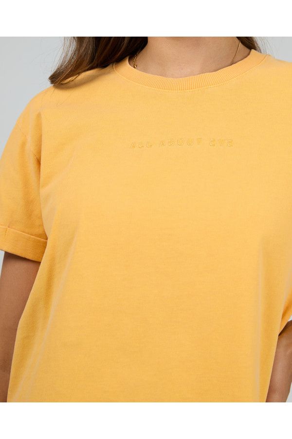 AAE.Washed Tee - Yellow