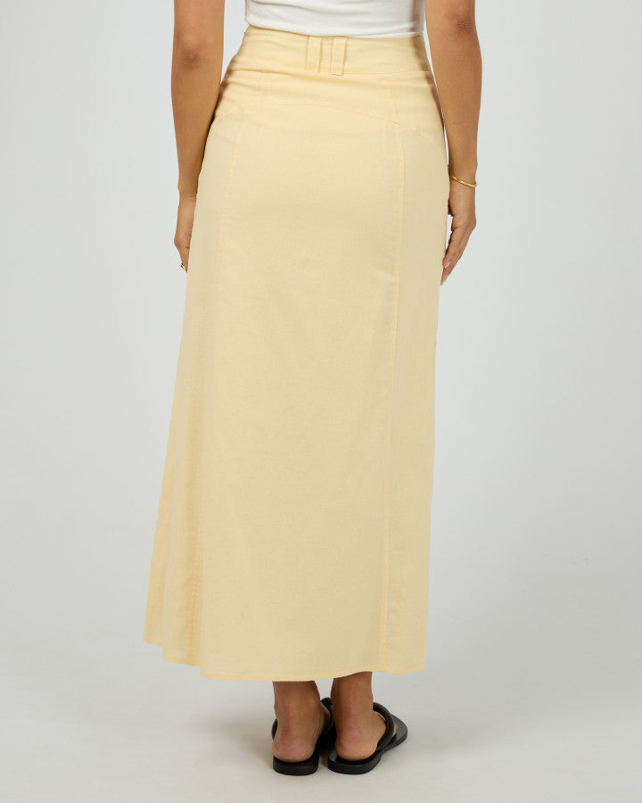 Alessa Linen Maxi Skirt