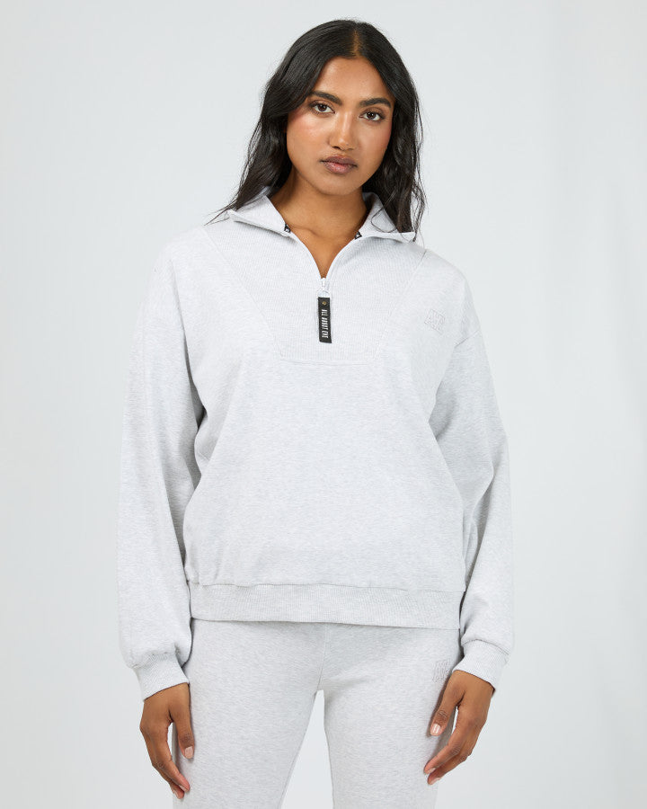 Balance 1/4 Zip Jumper - Snow
