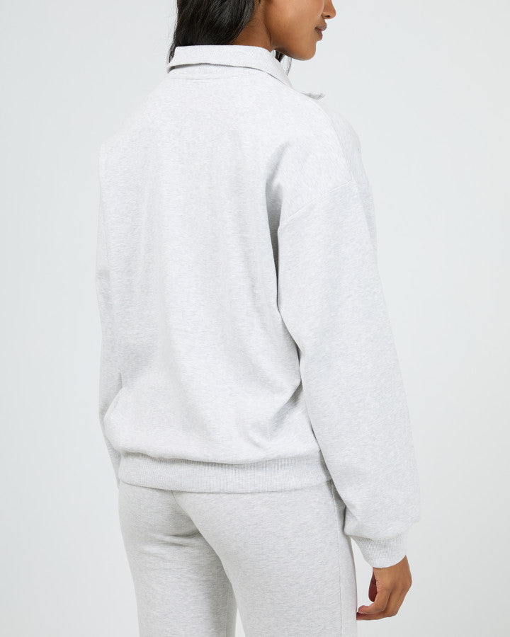 Balance 1/4 Zip Jumper - Snow