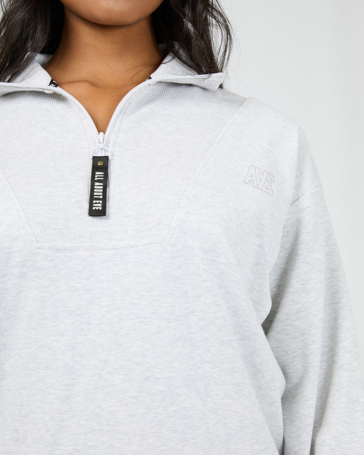 Balance 1/4 Zip Jumper - Snow
