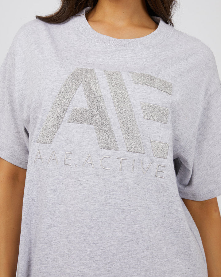 Base Active Tee - Grey Marle
