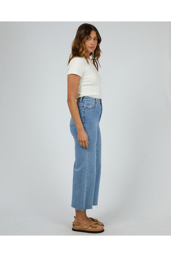 Charlie High Rise Wide Leg Heritage - Denim