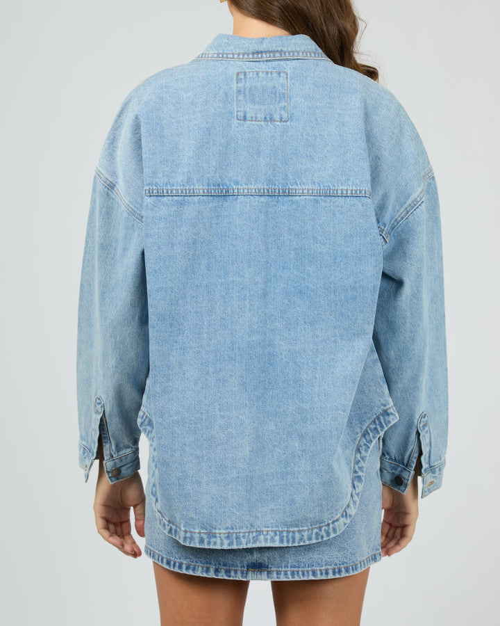 Dale Shacket - Light Blue