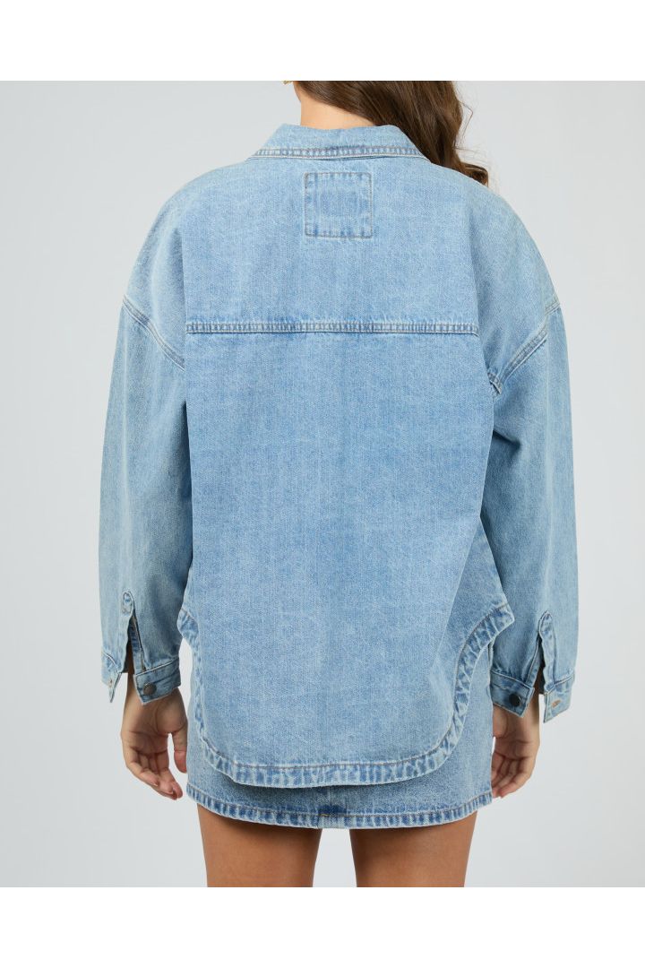 Dale Shacket - Light Blue