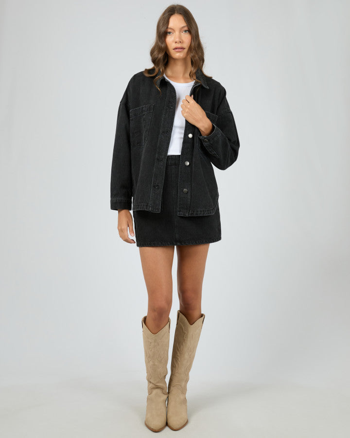 Dale Shacket - Washed Black