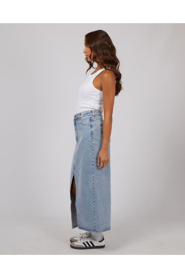 Eva Maxi Skirt - Light Blue