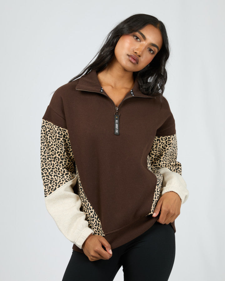 Savannah 1/4 Zip Crew