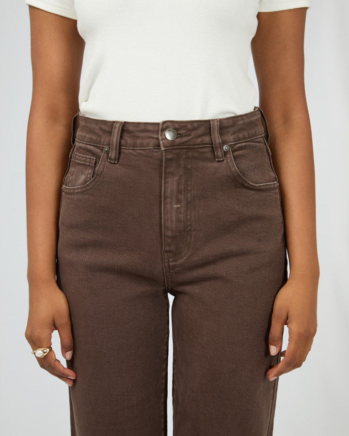 Skye Comfort Jean - Brown