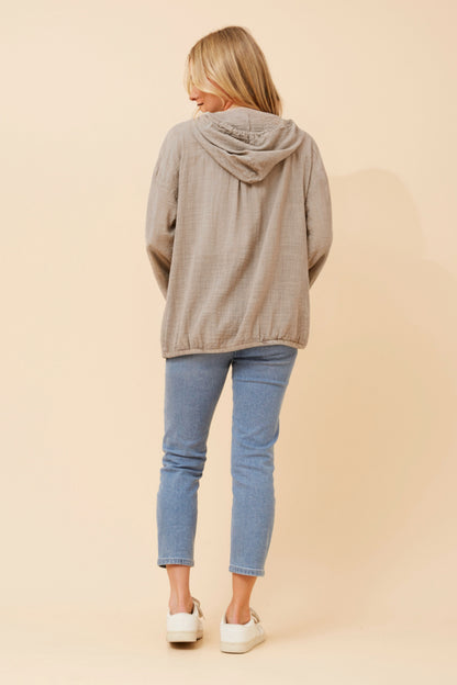 Rossi Hooded Jacket - Fango