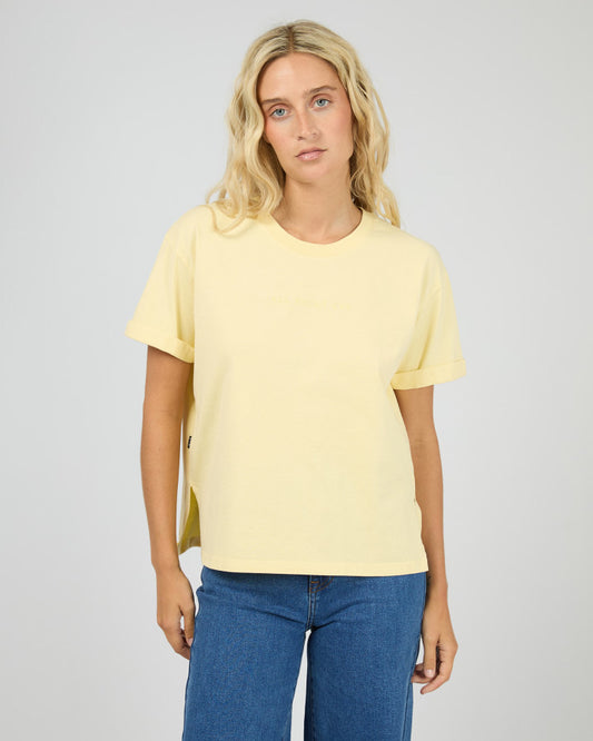AAE.Washed Tee - Lemon