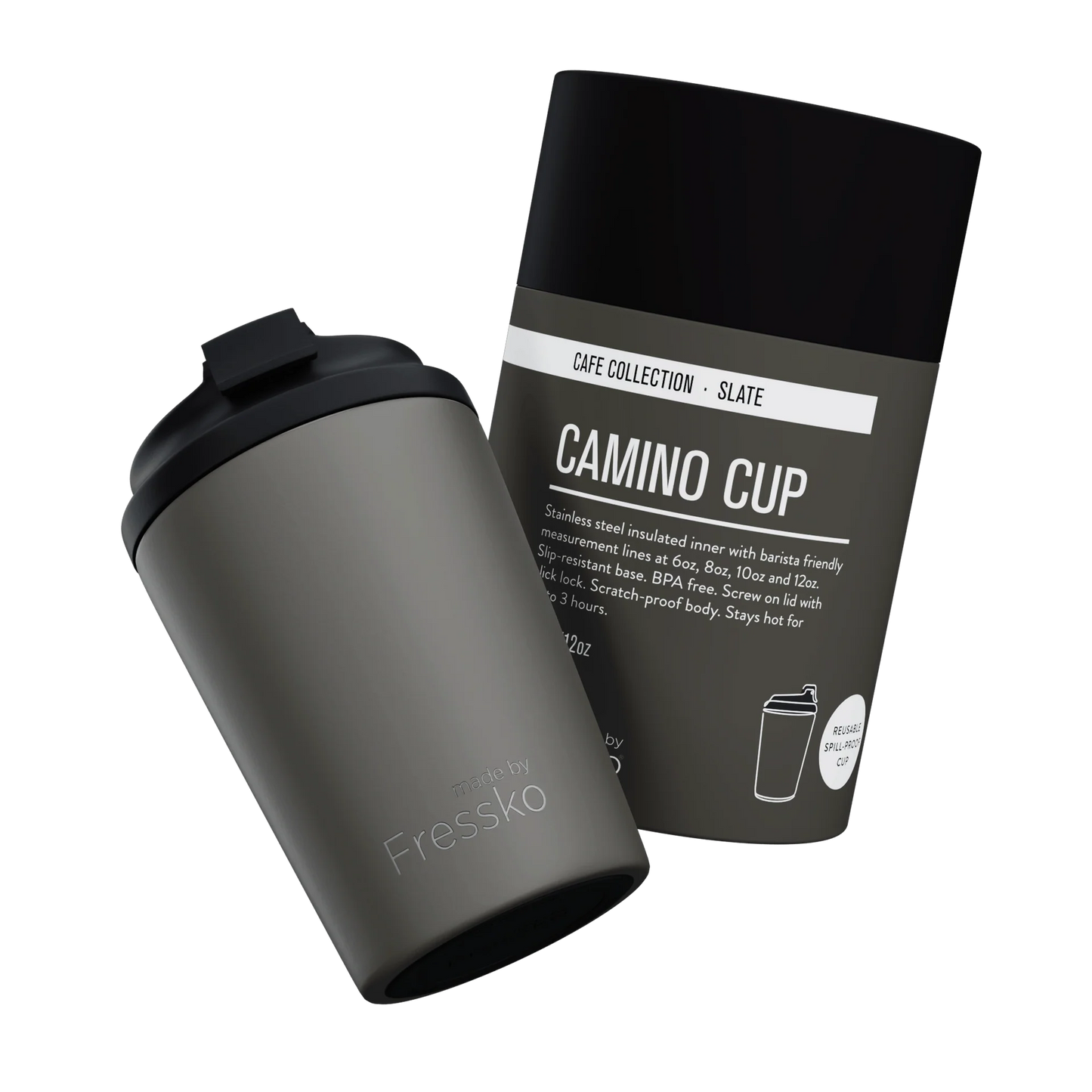Camino Ceramic Lined Cup - Slate